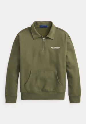 Polo Ralph Lauren, RELAXED FIT POLO SPORT SWEATSHIRT UNISEX - Sweatshirt - cruise olive