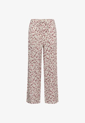Cream, CRBELLIS LINEN - Pantaloni - small flower print