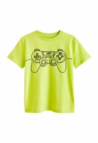 Next - SHORT SLEEVE GRAPHIC- REGULAR FIT - T-shirts print - lime green controller Miniaturebillede 1