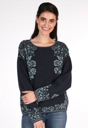 FLEKKA - Strickpullover - navy