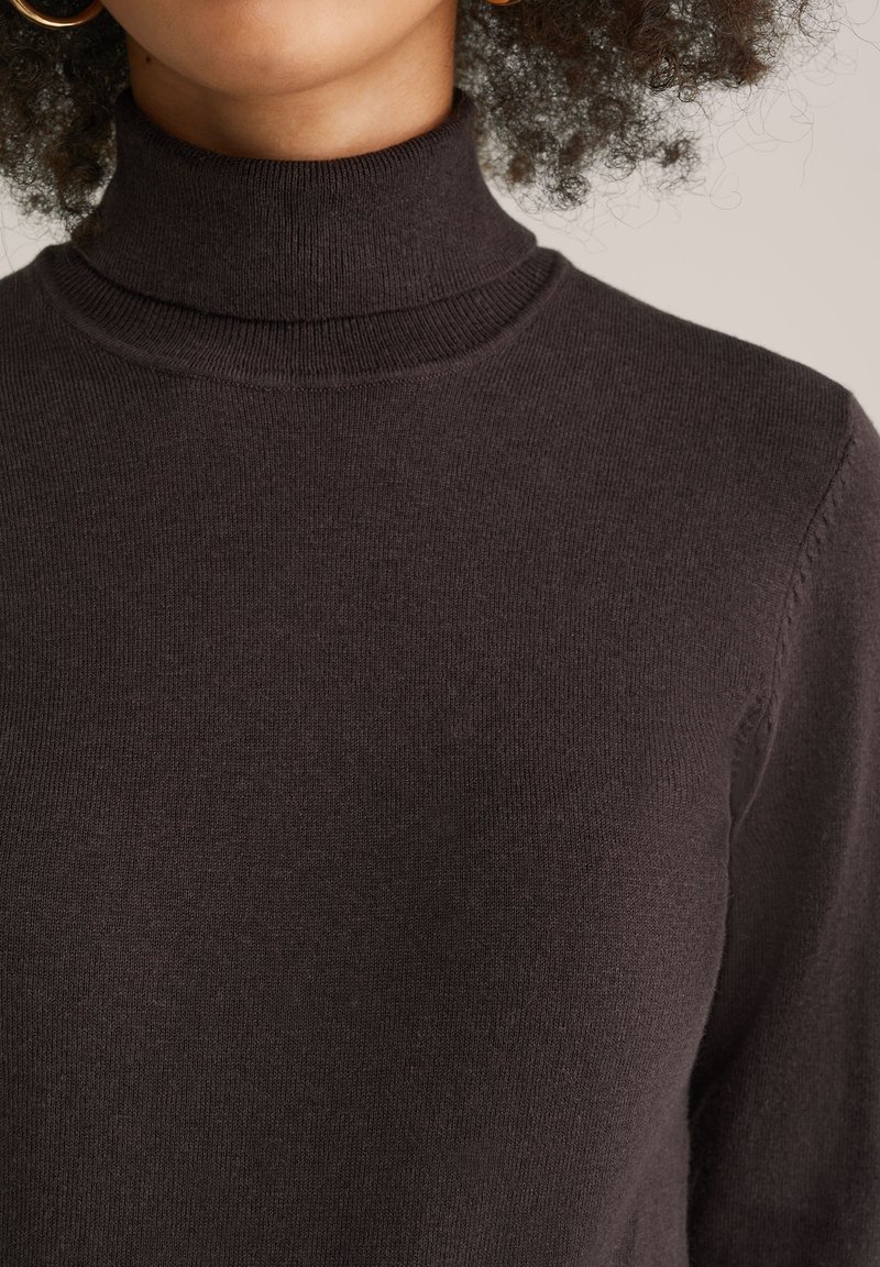 Rayson Coltrui voor dames, effen, casual gebreide trui, trui met lange