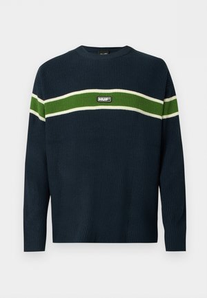 HUF, WINNFIELD CREWNECK SWEATER UNISEX - Pullover - navy