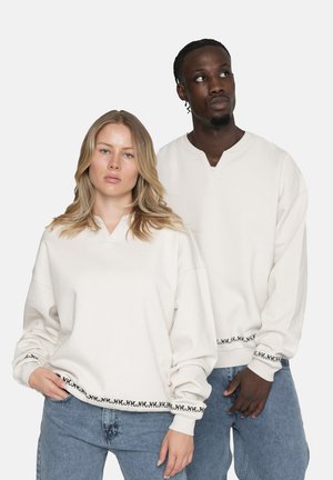 OVERSIZE RECORD SHOP - Sweatshirt - vasporous gray