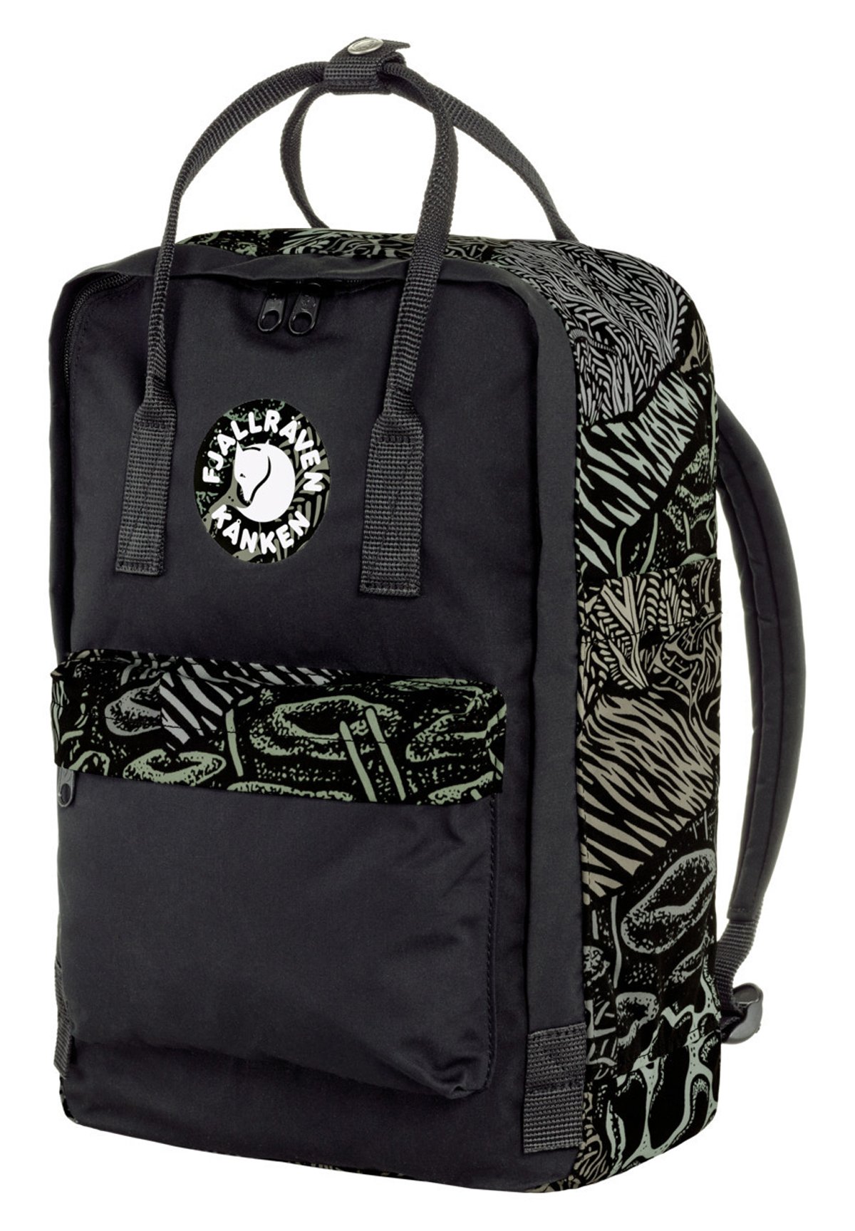 Fjällräven KANKEN ART PLUS UNISEX Rucksack darkwoods/black