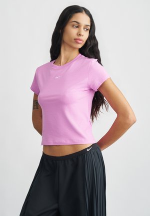 Tricou basic - magenta