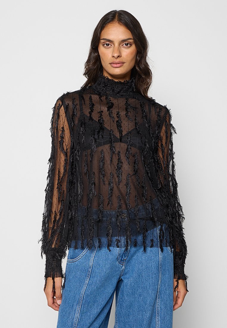 MUNTHE Blouse zwart