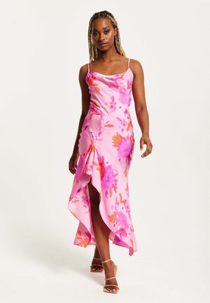 FLORAL PRINT - Maxi dress - pink