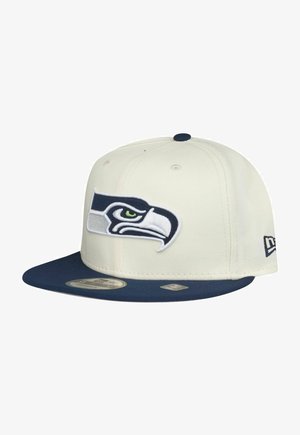 New Era 9FIFTY SEATTLE SEAHAWKS CHROME - Cap - beige