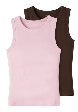 TWO SOON 2ER-PACK - Top - parfait pink