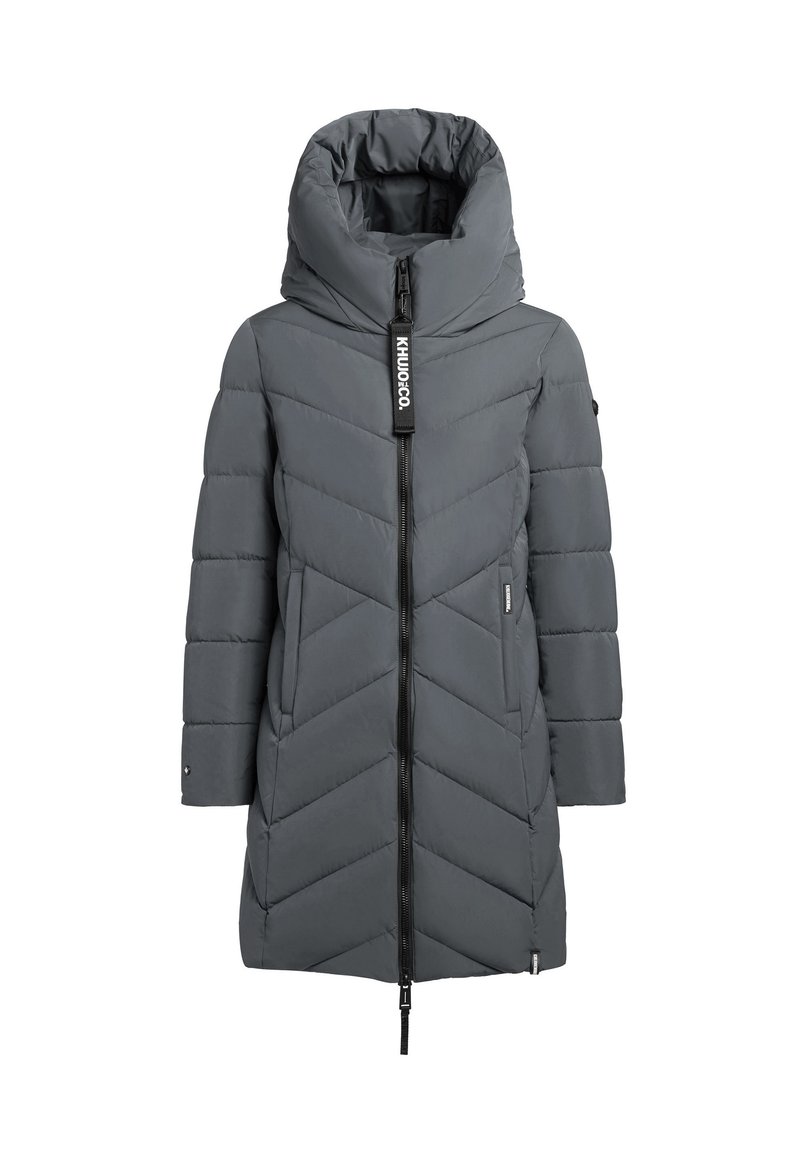 khujo DARKA2 - Manteau d'hiver - foam green/gris - ZALANDO