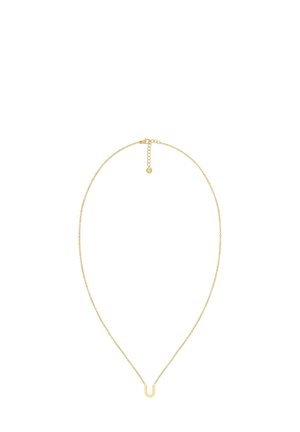 LETTER U - Náhrdelník - gold-coloured