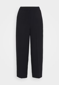 WIDE LEG CROP - Trousers - desert sky