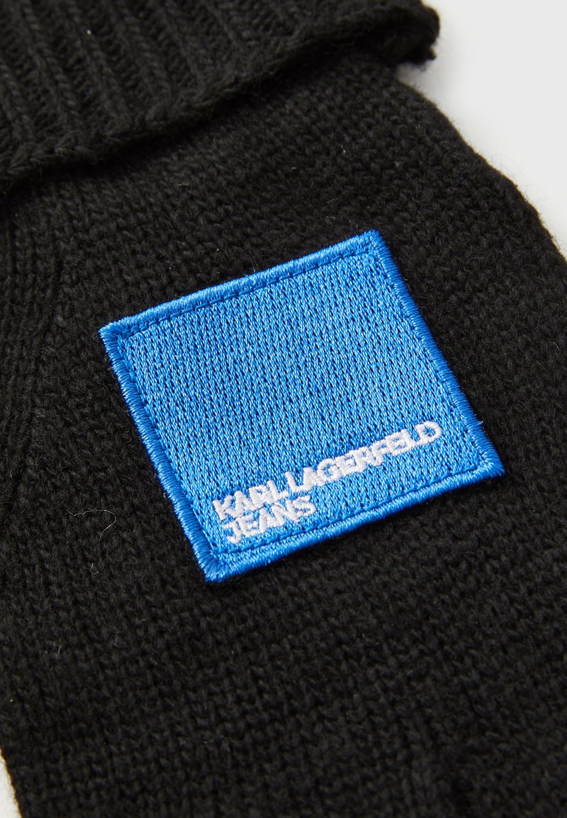 Gants Femme Karl Lagerfeld Jeans Avec Logo Fourrure - Style Streetwear Décontracté
