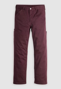 568™ LOOSE STRAIGHT CARPENTER - Blugi loose fit - deep burgundy