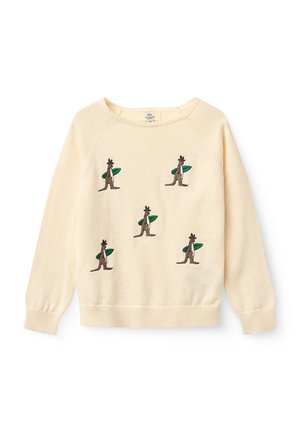 Copenhagen Colors, EMBROIDERY - Strickpullover - cream
