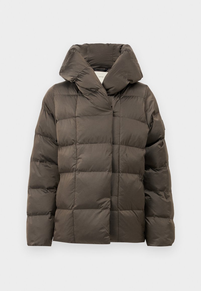 Quilted Coat Stand Up Collar Puffer Jacket H&m Hooded Puffer