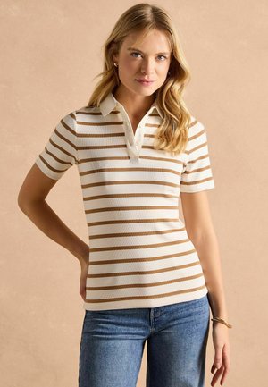 FAIRFIELD SHORT SLEEVE  - Polo shirt - tan