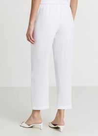 Calliope A CAROTA - Stoffhose - bianco ottico