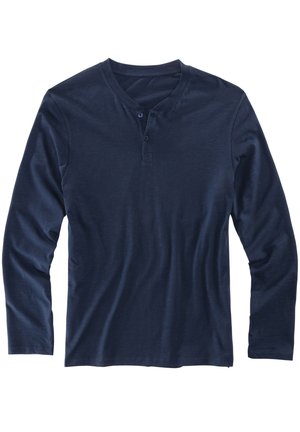 H.I.S HENLEY - Langarmshirt - navy