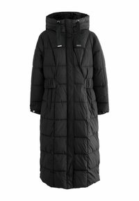 Next LONGLINE WAISTED PADDED-REGULAR FIT - Zimní kabát - black