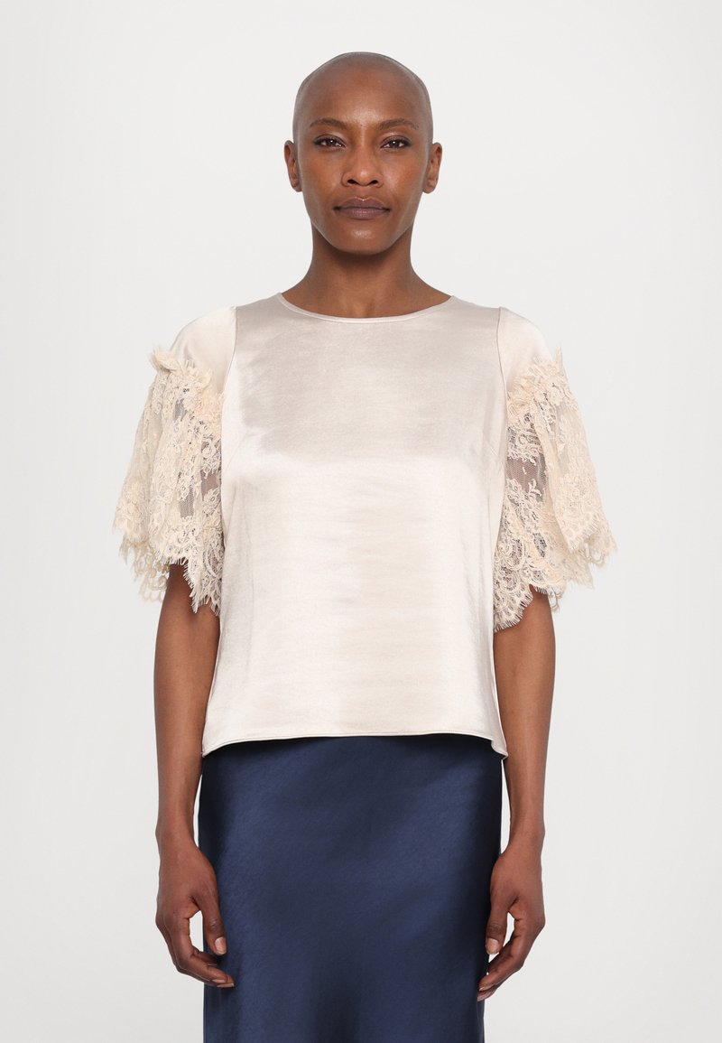 Ida Sjöstedt - MAGGIE - Top - beige, Forstør
