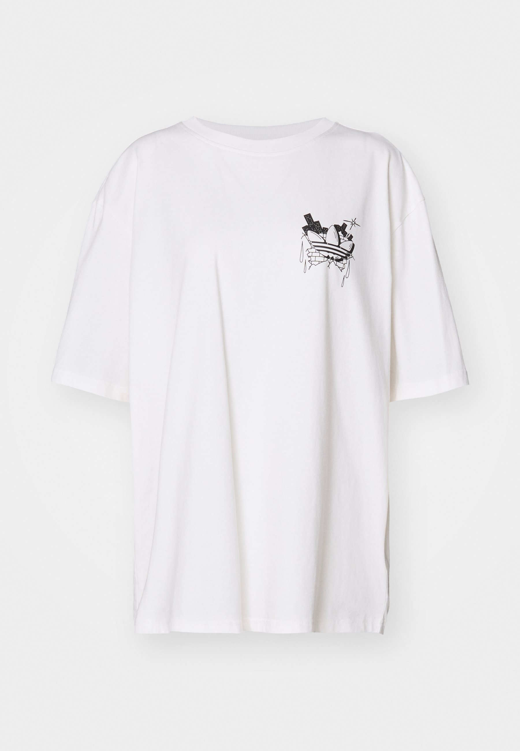 関税込み♪【adidas】Graffiti★ロゴ Tシャツ adidas Originals - T-shirt z nadrukiem/mleczny - Zalando.pl