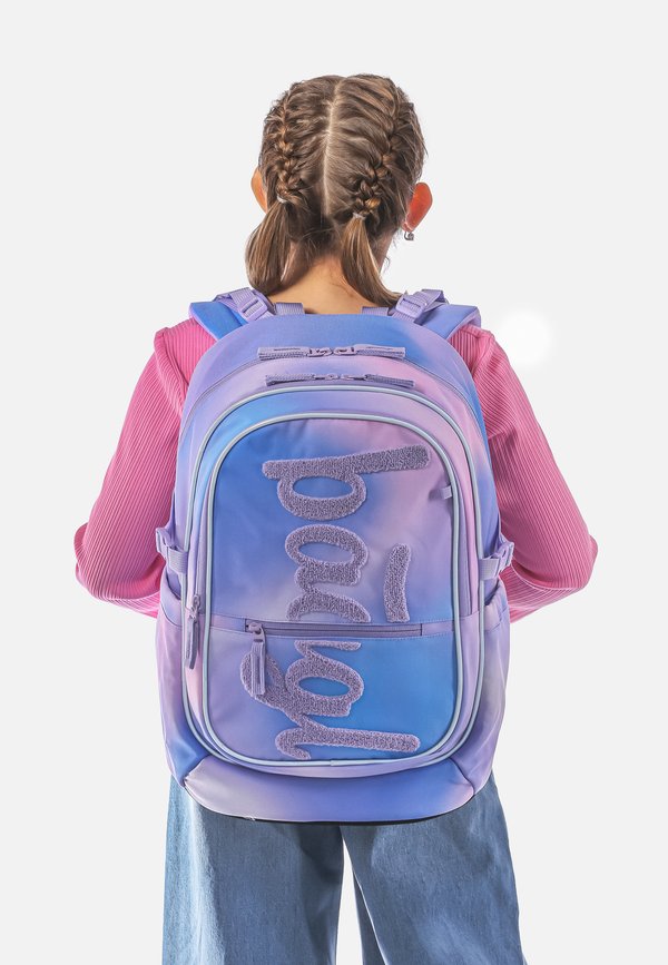 SET 3TLG - Schulranzen - violett