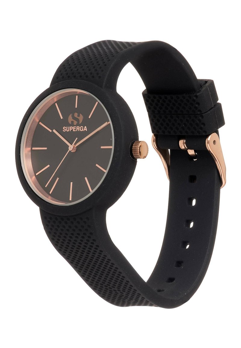 Superga CITY - Reloj - nero gold rose
