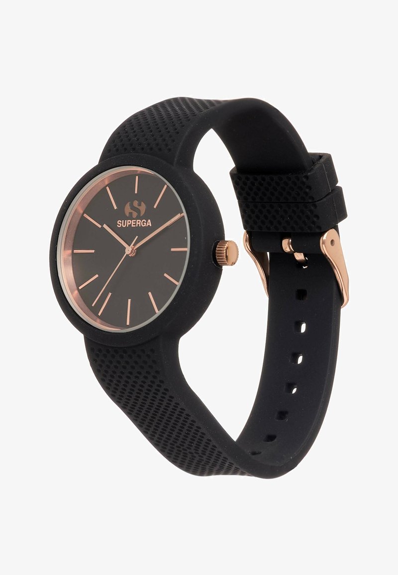 Superga CITY - Reloj - nero gold rose