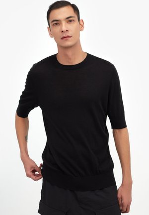 CREW NECK - T-shirt basique - black