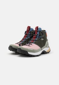 Salewa PUEZ MID PTX - Hiking shoes - dark olive/shadow
