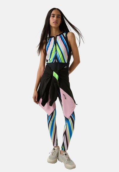 Bogner Fire + Ice ALMA - Top - blau lime schwarz