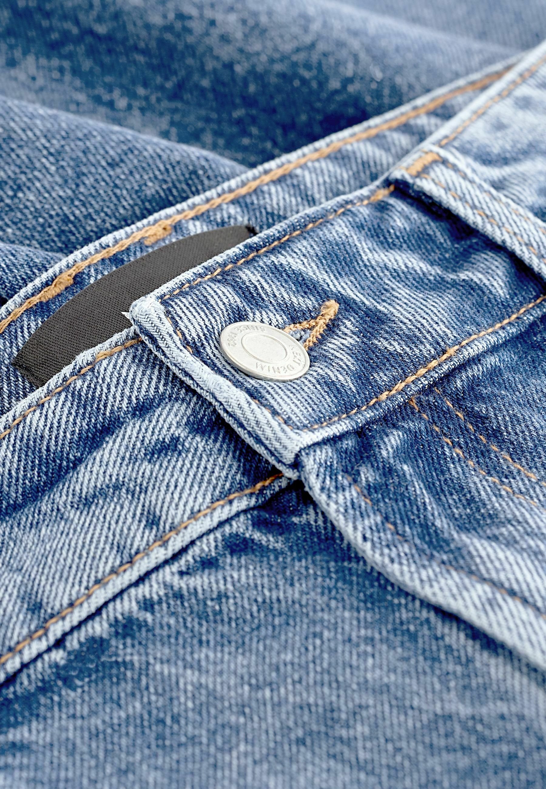 Next Džinsiniai šortai - dark blue/mėlyna - Zalando.lt