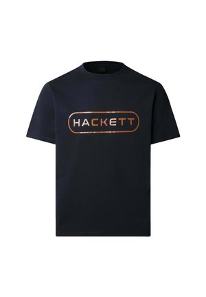 Hackett London Printtipaita - navy