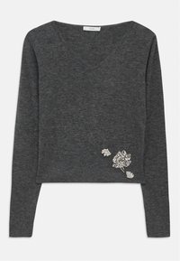 JUMPER - Džemperis - dark grey melange