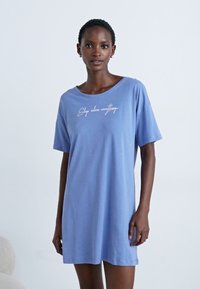 LASCANA VIVANCE DREAMS BY LASCANA COZY BIGSHIRT - Noćna košulja - blue