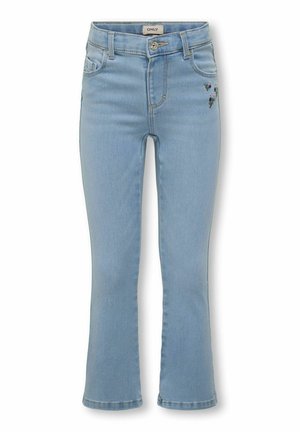 KMGROYAL AUSGESTELLT - Bootcut jeans - light blue denim