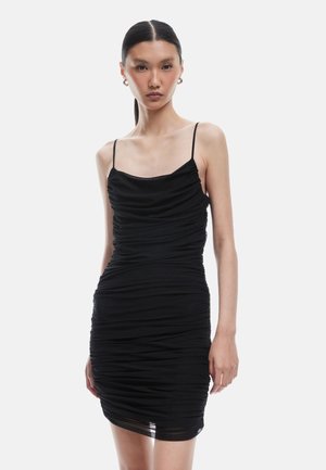 STRAPPY MINI - Etuikleid - black