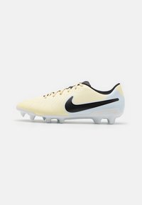 Nike Performance - TIEMPO LEGEND 10 CLUB - Futbolo batai su išlietais kapliukais - lemonade/black/metallic gold Miniatiūros vaizdas 1