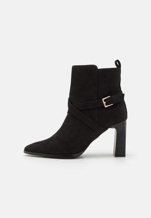 Anna Field Wide Fit High heeled ankle boots - black