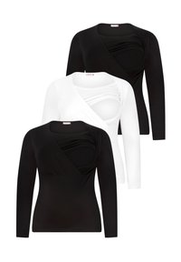 Unselected, weiß/schwarz