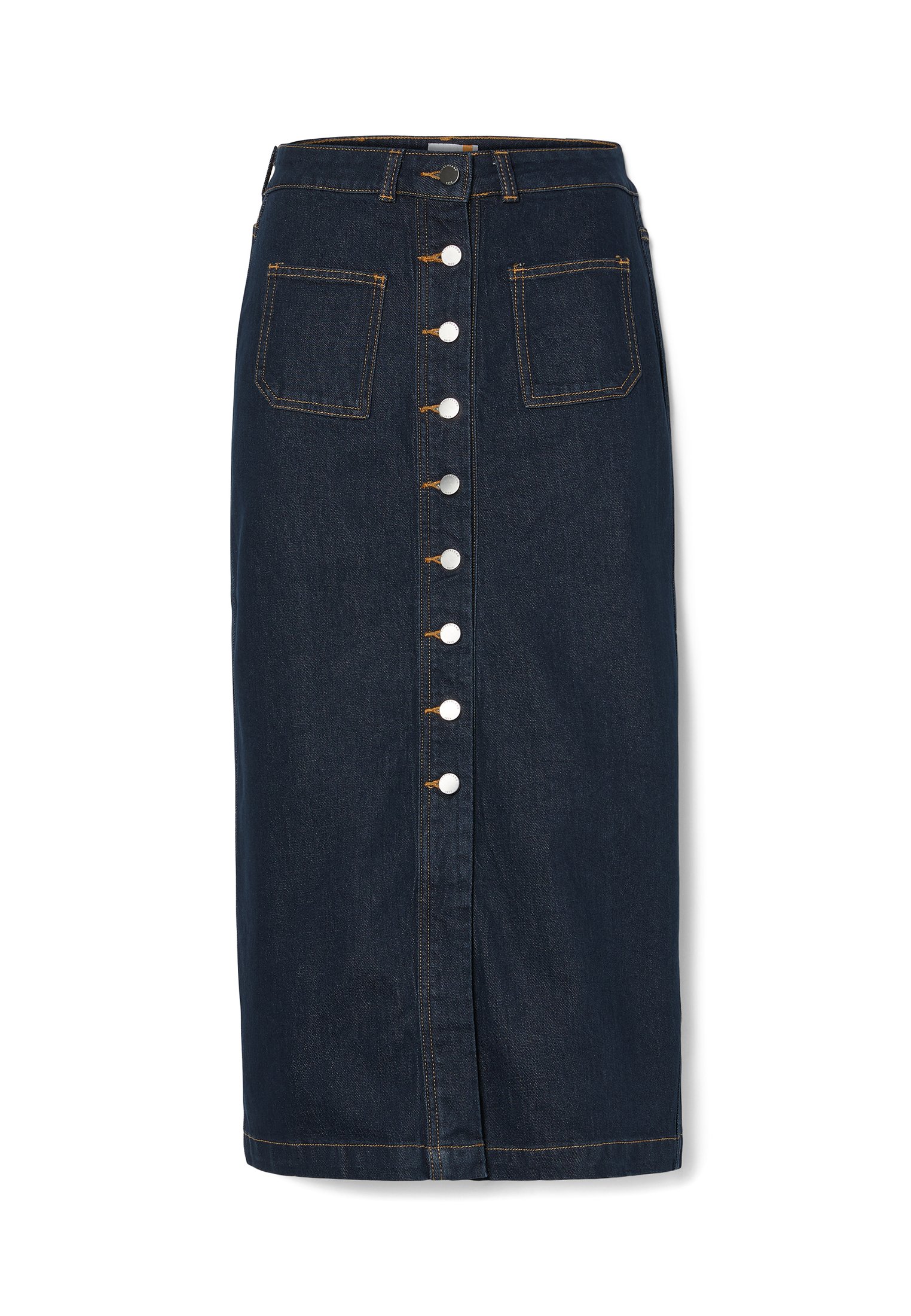 Timberland REFIBRA - Áčková sukně - authentic indigo