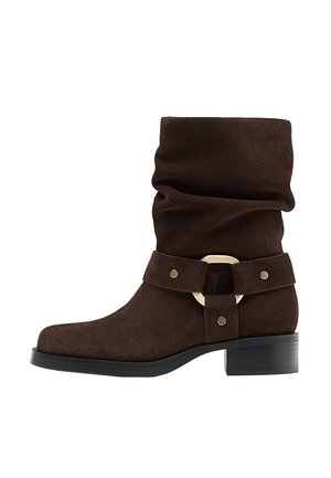 Stivaletti texani / biker - brown