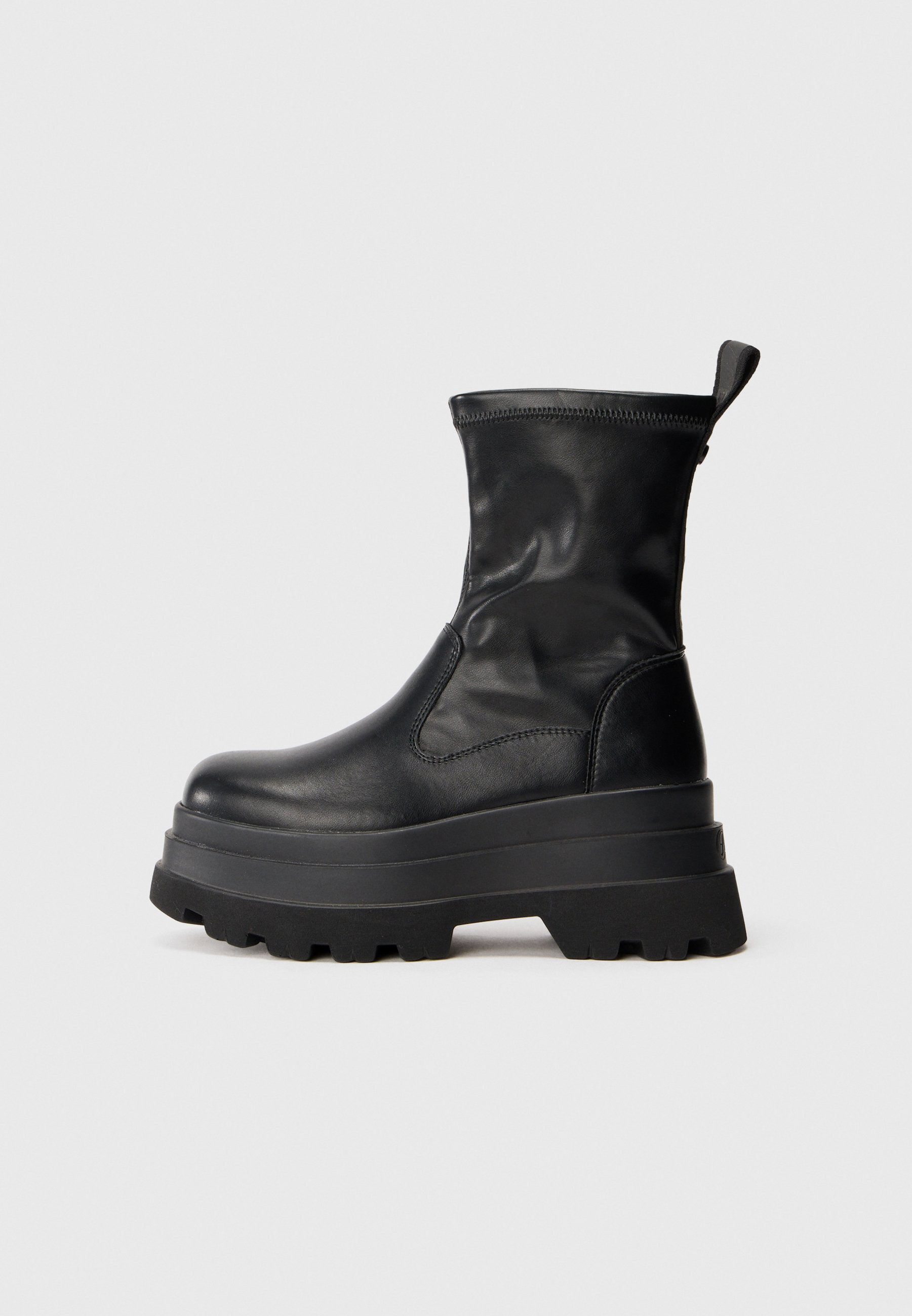 Damen Schuhe Plateaustiefel Stiefeletten Boots Jupi Produktbild-Vorschau 7