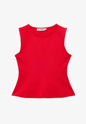 Koton, SLEEVELESS BLOUSE. - Top - red