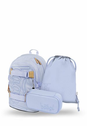 3 PACK SET ERGONOMISCHE - SKATE - Schulranzen Set - violett
