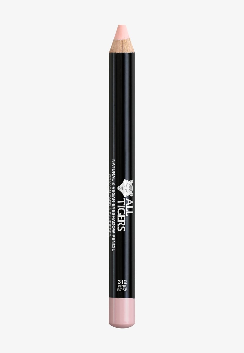 All Tigers NATURAL & VEGAN EYESHADOW PENCIL - Oogschaduw - pink "raise your voice"