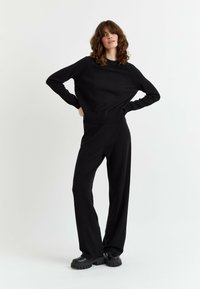 CHINTI & PARKER WIDE LEG  - Trainingsbroek - black