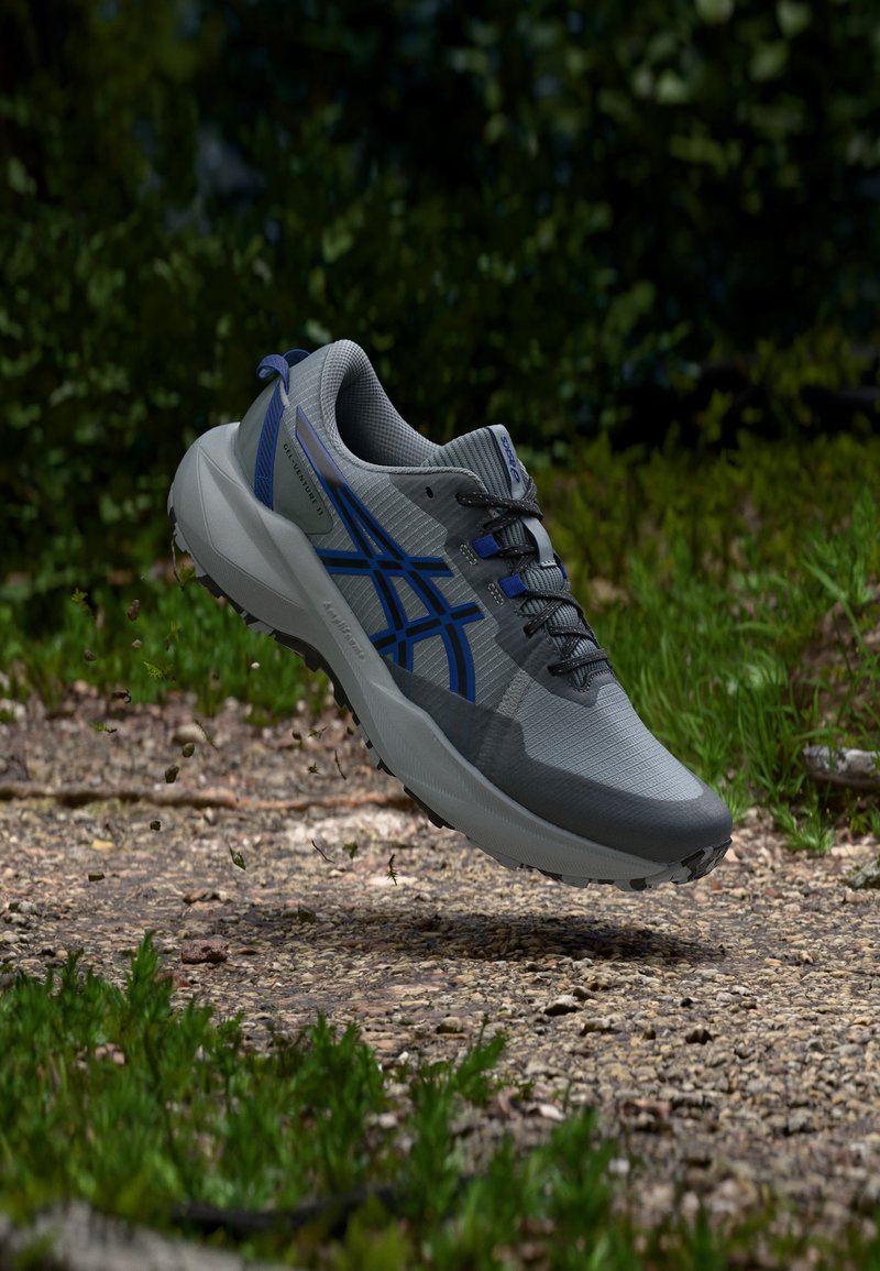 ASICS GEL VENTURE 11 - Chaussures de running - gravel/prussian blue ...