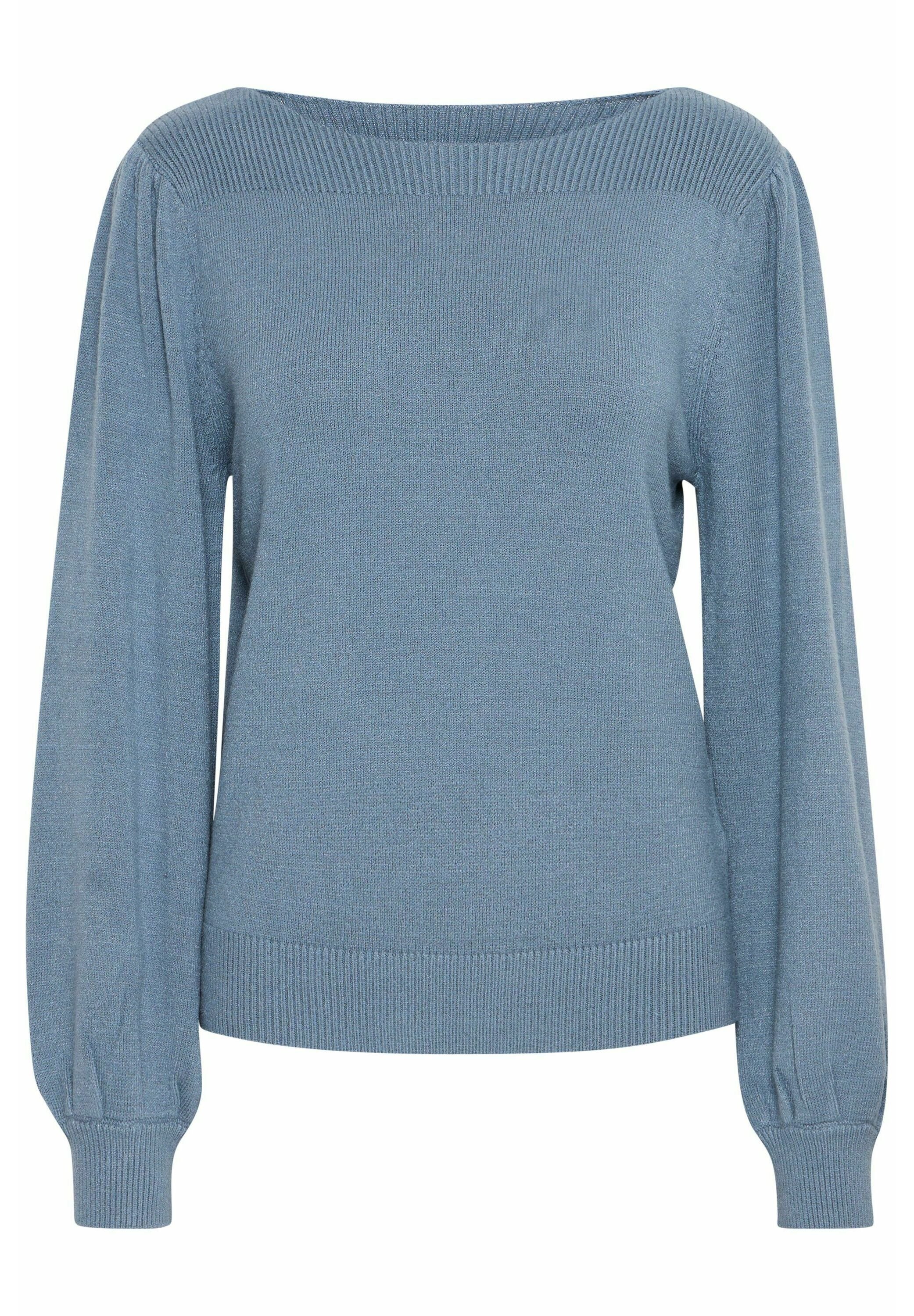 売れ筋商品|||イチ ニット&セーター レディース アウター IHVIRELLE - Jumper - blue mirage ICHI IHVIRELLE - Jumper - blue mirage/blue - Zalando
